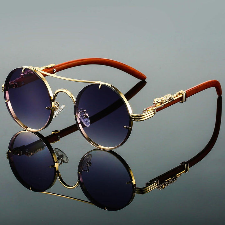Retro Polarised Sunglasses with UV400 Protection