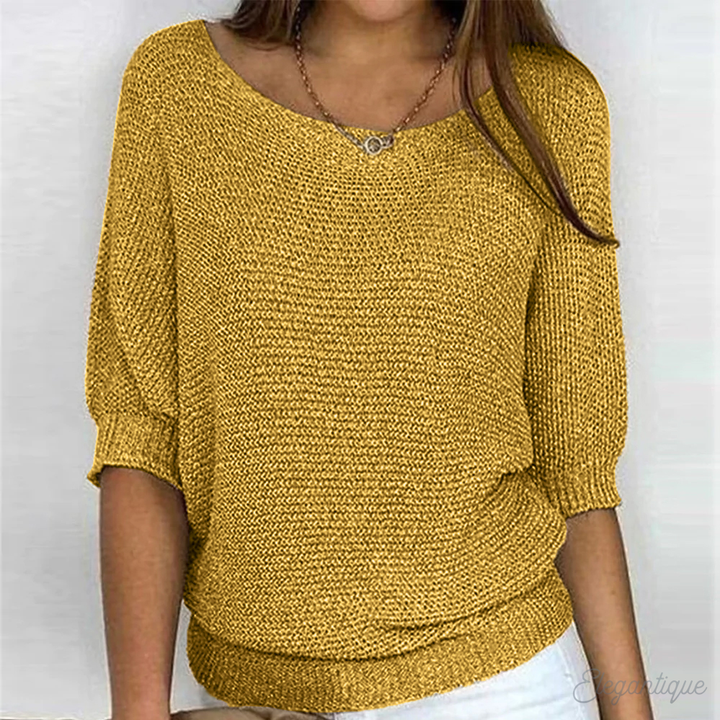 Solid Casual Women's Oversize Sweater Cozy Simplicity for Effortless Everyday Style
