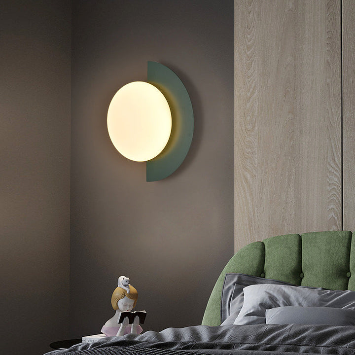 Nordic Semi-Circular Wall Lamp