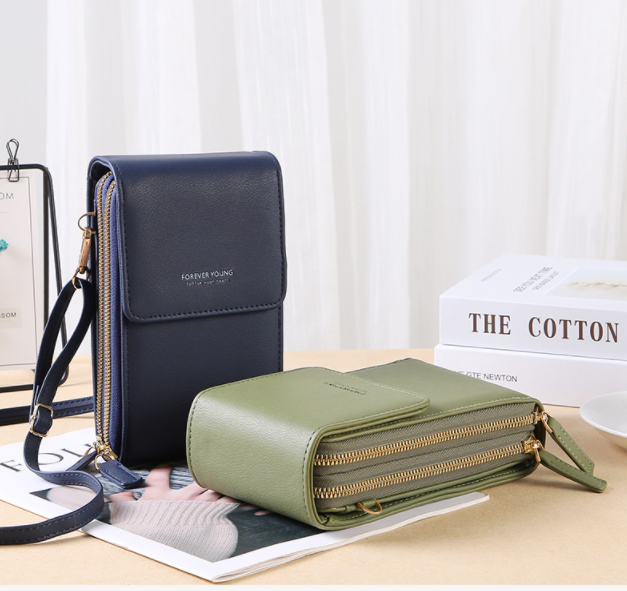 Touchscreen Phone Bag with Wallet Function – Compact Crossbody for Everyday Use