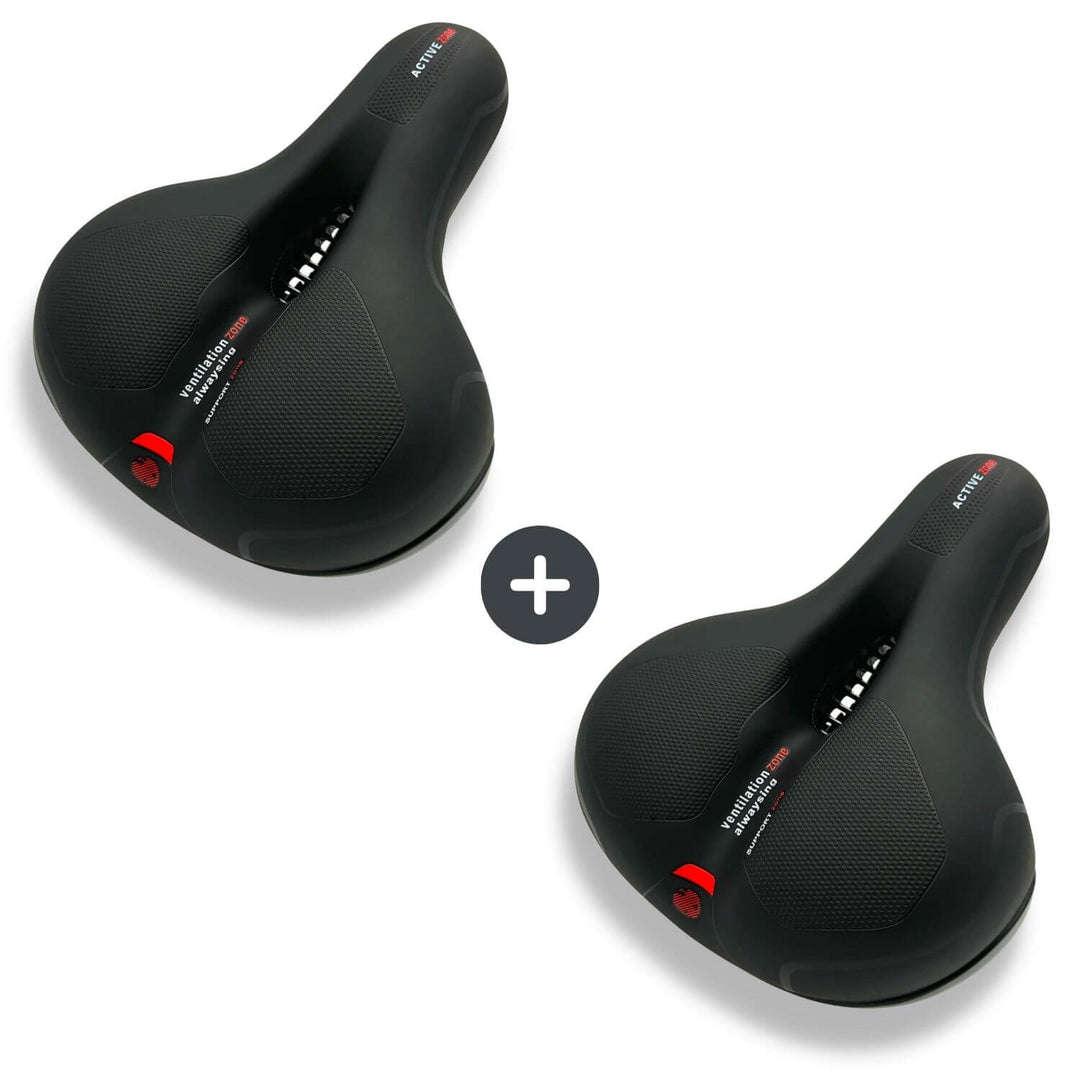 Bicycle saddle | Ergonomic comfort | Shock-absorbing design