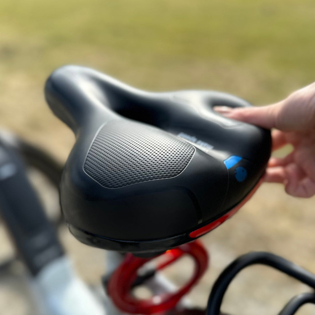 Bicycle saddle | Ergonomic comfort | Shock-absorbing design