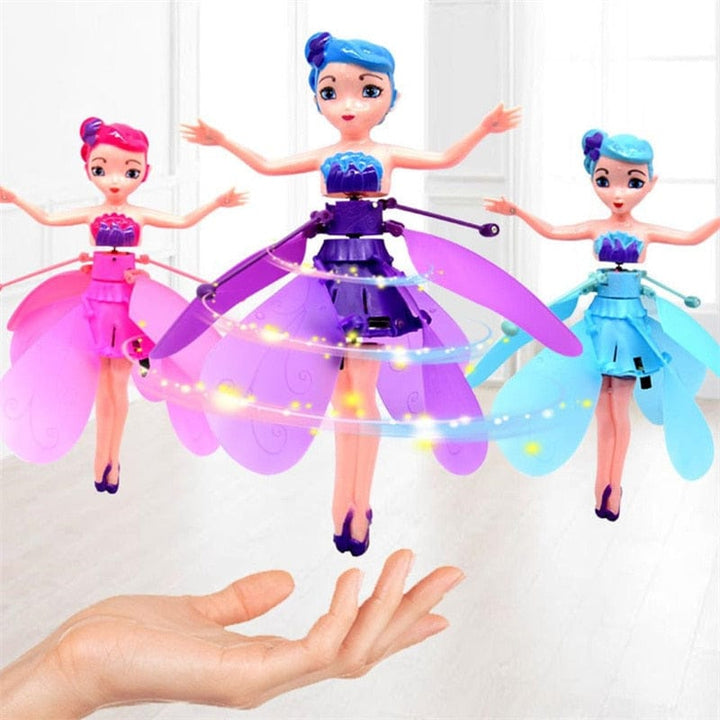 Floating Fairy Doll with Sensor Control – Flies Magically Around the Room