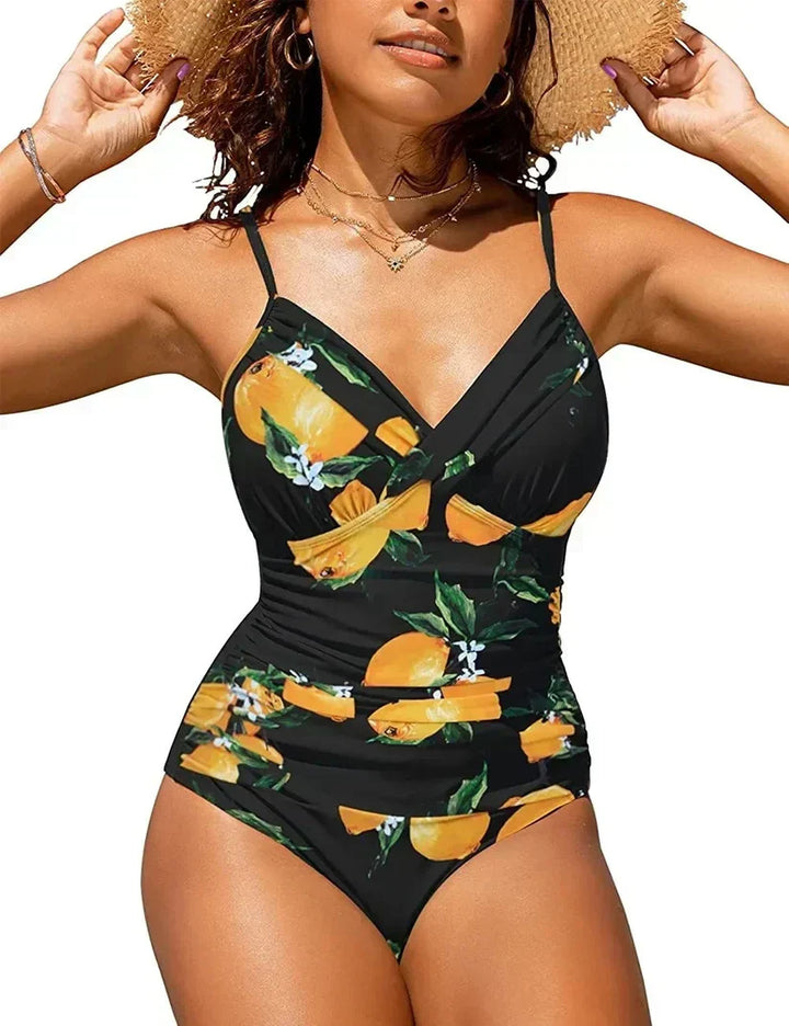 Figure-Shaping Ruched Swimsuit - Marisa