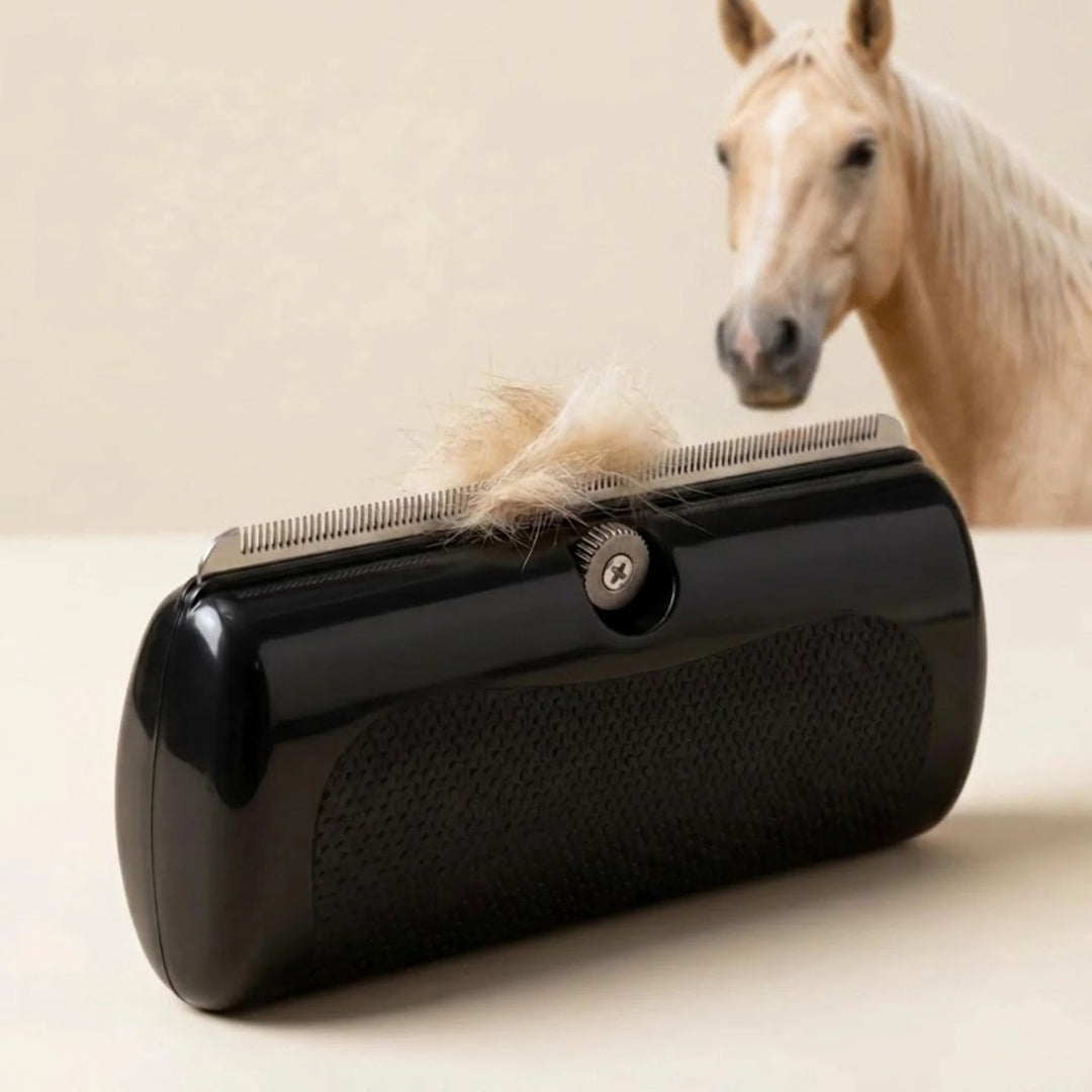 Detangling brush for mane, tail and coat - gentle, pain-free grooming