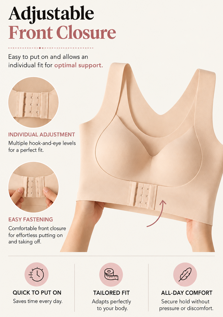 Supportive Posture-Correcting Bra