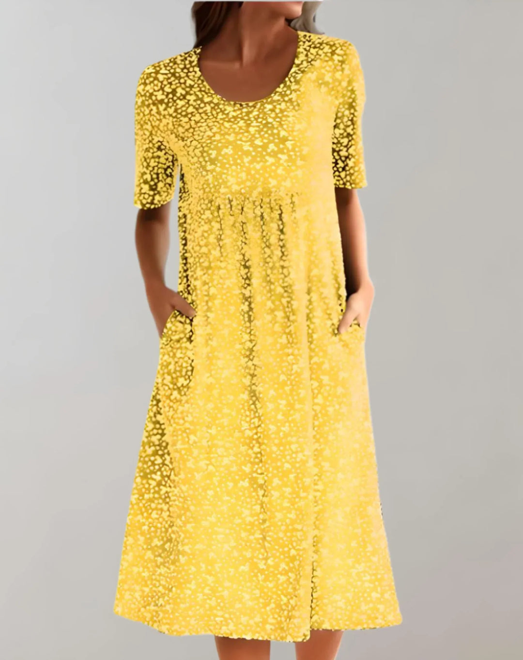 Women’s Lightweight V Neck Casual Dress