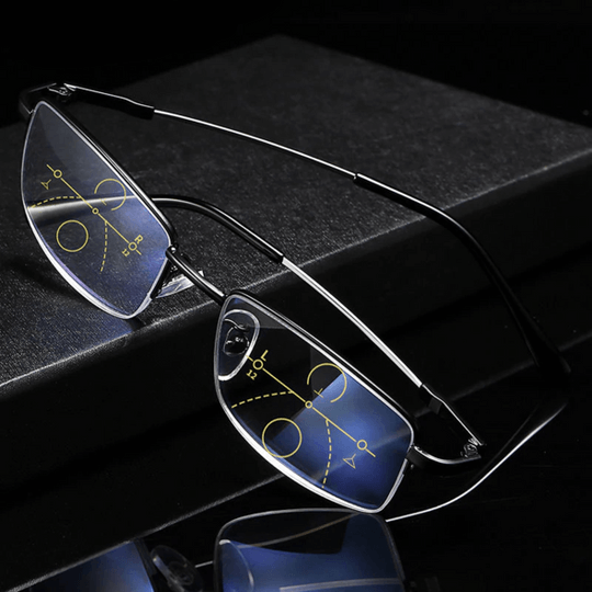 Optivista Smart Progressive Glasses | Automatic Field-of-Vision Adjustment &amp; Blue Light Filter