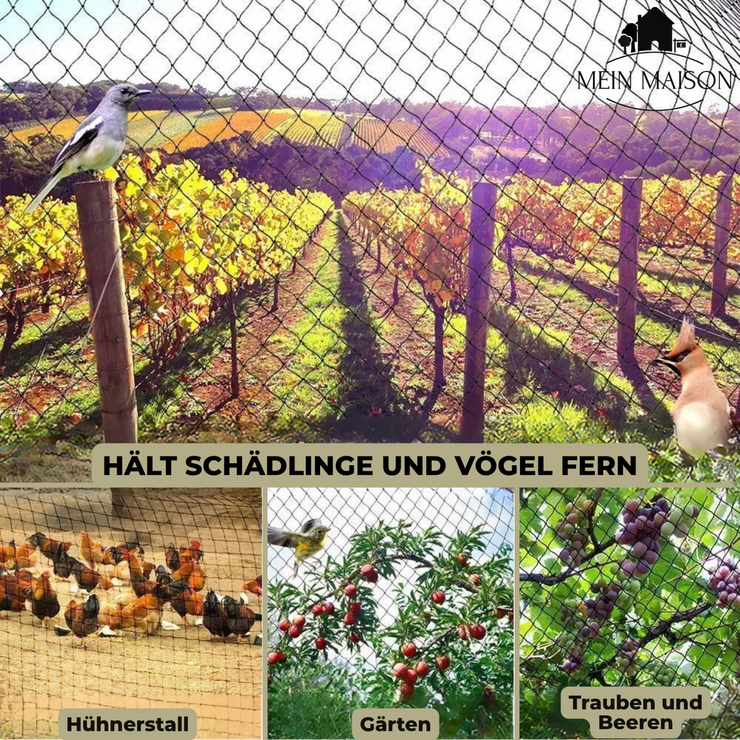 AgriNet Pro Garden Netting | UV-Resistant & Tear-Proof | Versatile Plant Protection | Available Made-to-Measure