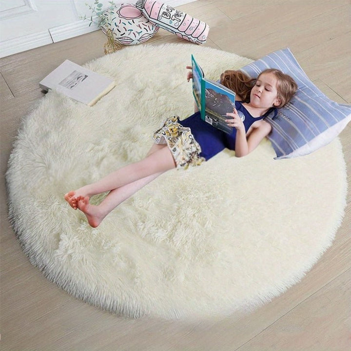 Soft Round Rug - Clouda
