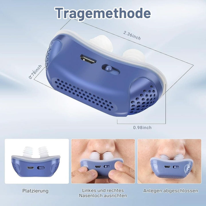 MICROBREATH – Compact CPAP Device for Snoring and Sleep Apnoea