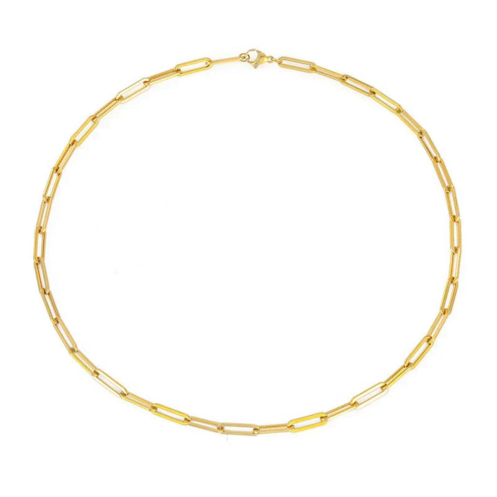 Refined white gold necklace with subtle shine