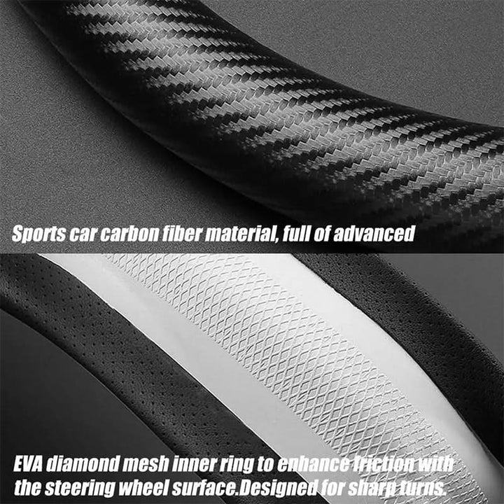 GripGuard | Elegant, Breathable and Non-Slip Steering Wheel Cover