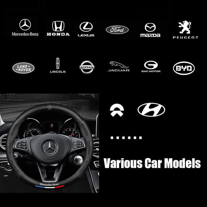 GripGuard | Elegant, Breathable and Non-Slip Steering Wheel Cover