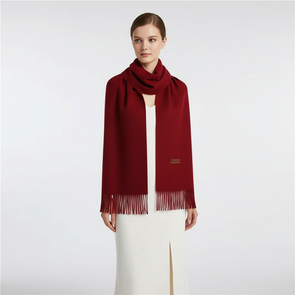 Oversized Cashmere Scarf - Cashluxe