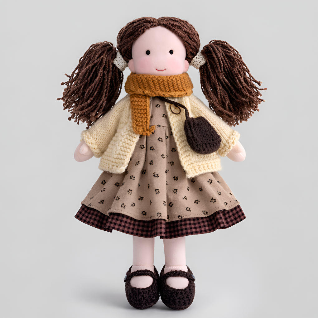 Handmade Waldorf Cuddly Doll