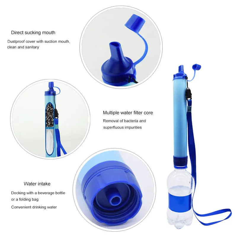 Portable Outdoor Survival Water Filter – Reliable Hydration Anywhere
