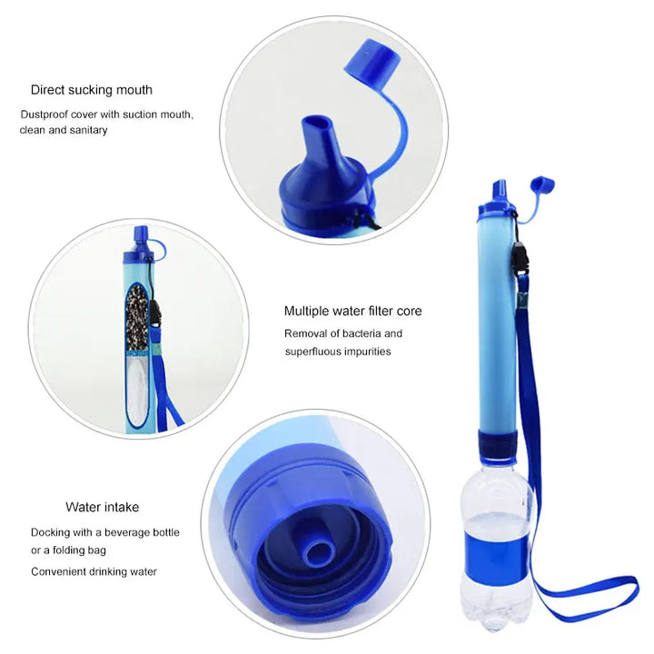 Portable Outdoor Survival Water Filter – Reliable Hydration Anywhere