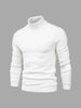 Men's Turtleneck Sweater – Washable and Versatile