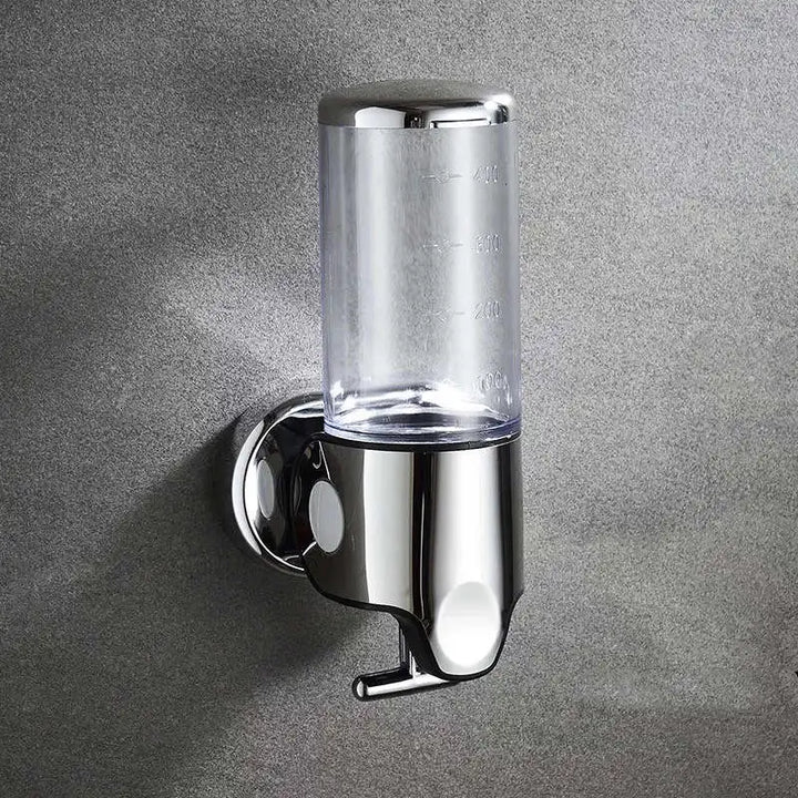 PureFlow - Wall-Mounted Soap Dispenser with Two Compartments for an Elegant Bathroom