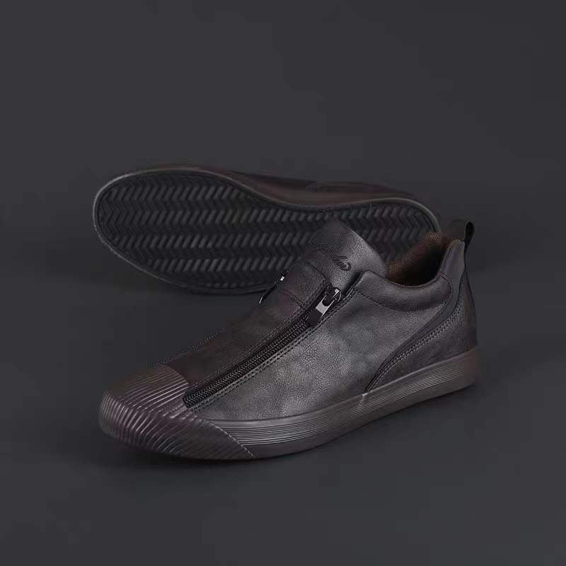Men's Zip-Up Sneakers with Comfort – Noah