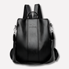 Chic Anti-Theft Backpack for Women – Stylish Leather Design with Concealed Storage