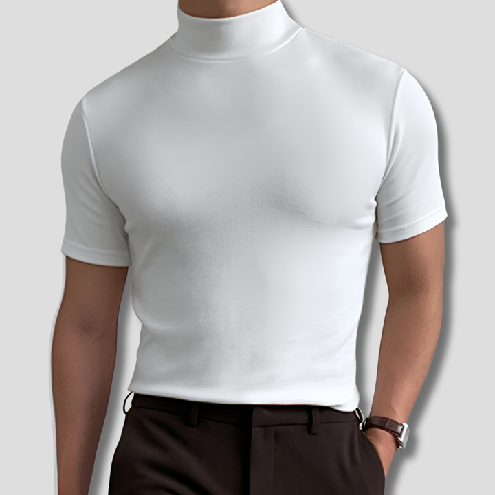 Breathable Men’s Turtleneck Shirt