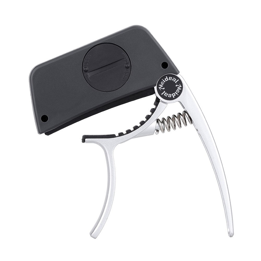 2-in-1 Guitar Capo & Tuner – TuneGrip