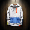 Windbreaker with half-zip and hood – Clarence