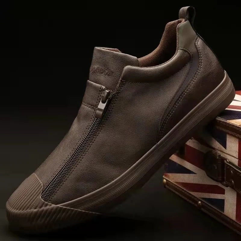 Men's Zip-Up Sneakers with Comfort – Noah