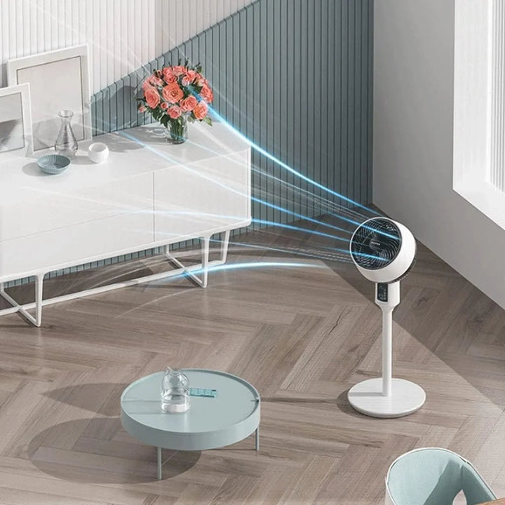 Height-Adjustable Modern Desk Fan - Luftis