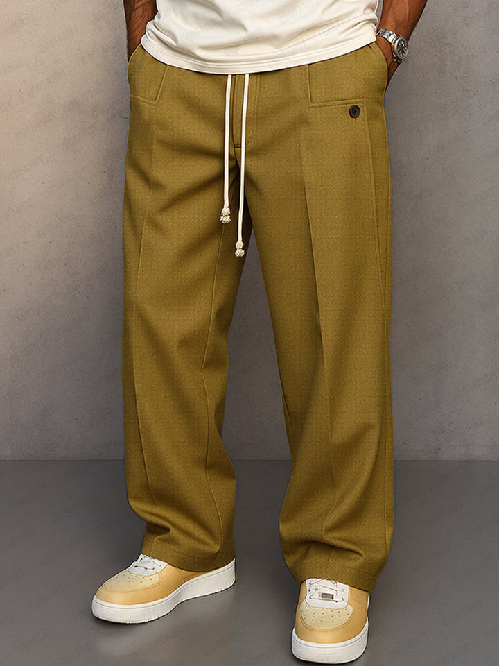 Men's Relaxed-Fit Pants for Maximum Freedom of Movement