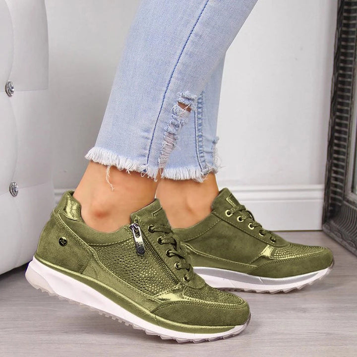 Women's comfort shoes with arch support and non-slip sole for everyday wear