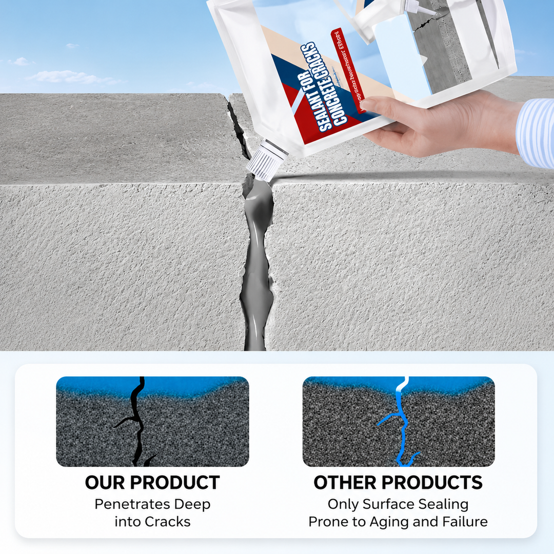 High-Performance Concrete Crack Sealant | Waterproof & Weather-Resistant