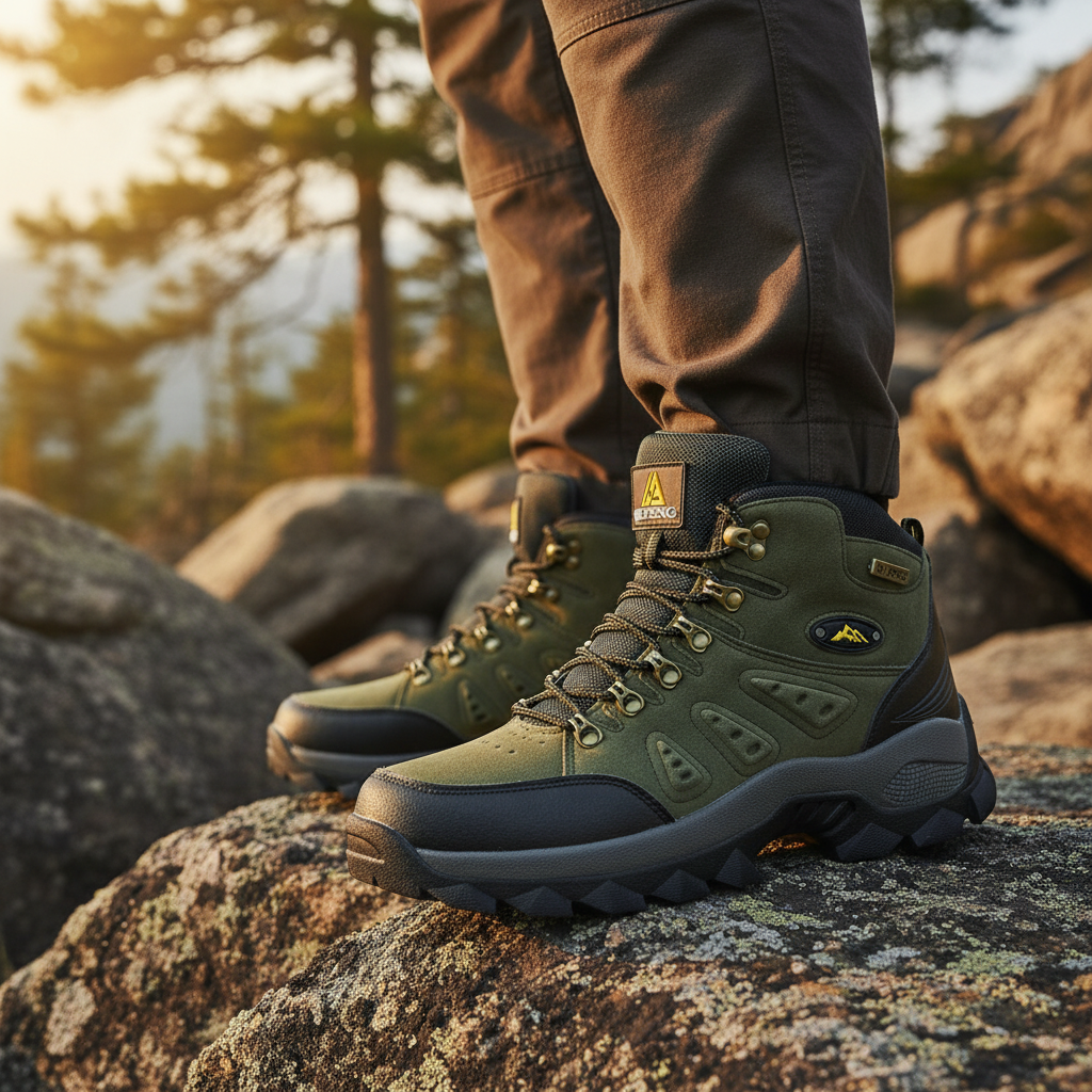 High Ankle Support Hiking Boots - Blake