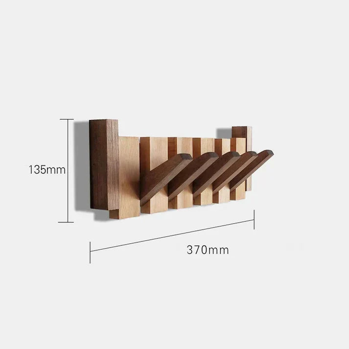 Wooden Hallway Coat Rack - HarmonyHook