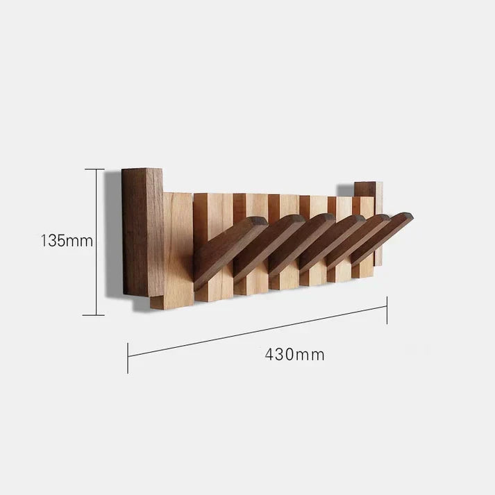 Wooden Hallway Coat Rack - HarmonyHook