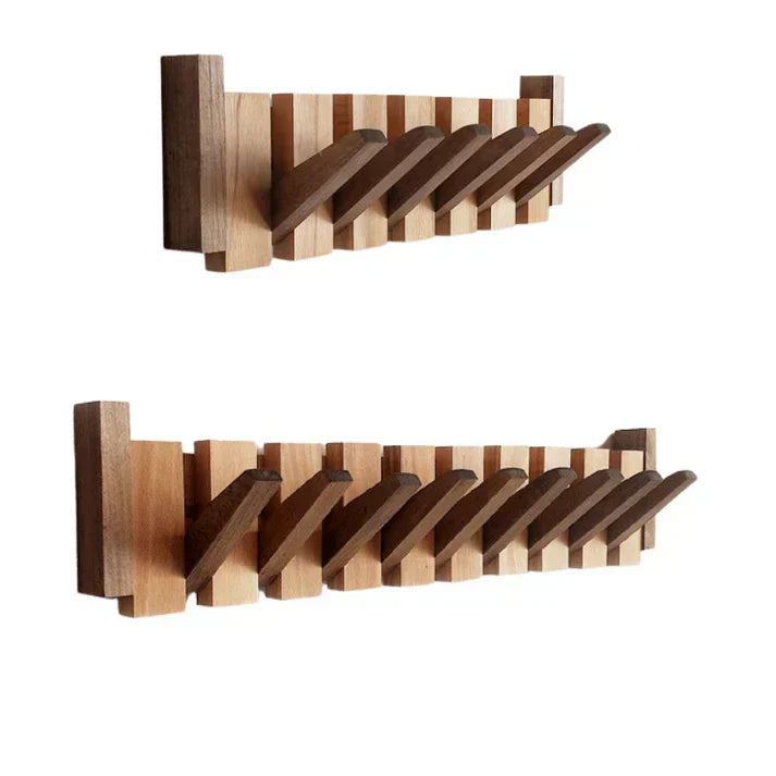 Wooden Hallway Coat Rack - HarmonyHook