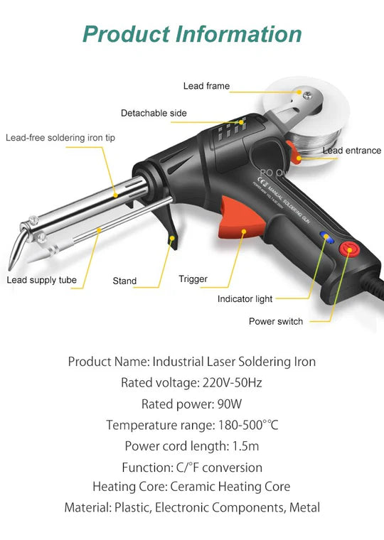 2-in-1 Laser Welding and Cutting Tool with 20-Second Heat-Up Time
