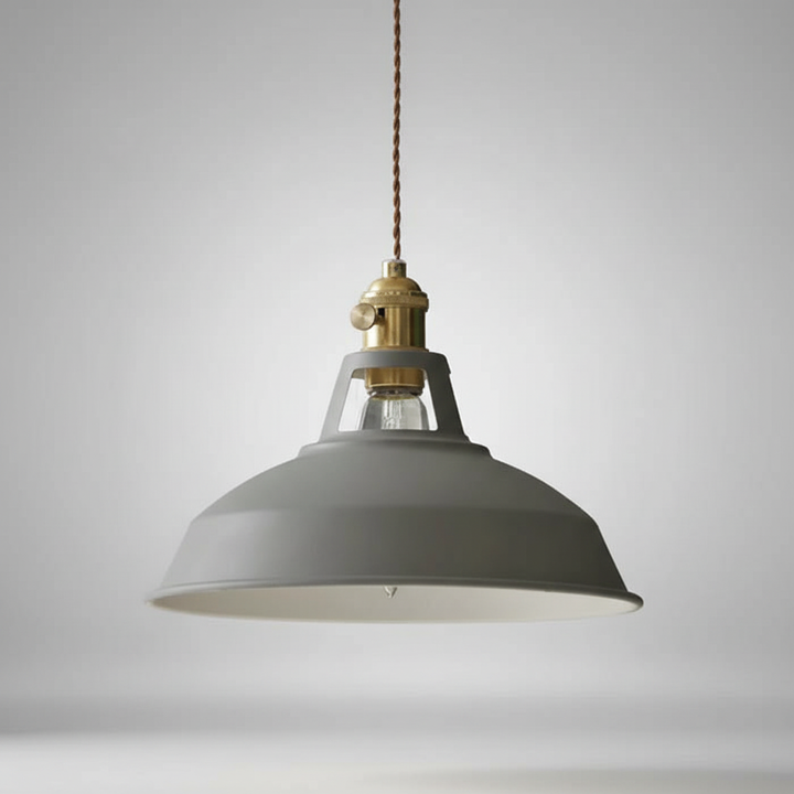 Industrial Metal Hanging Lamp - IndustroGlow