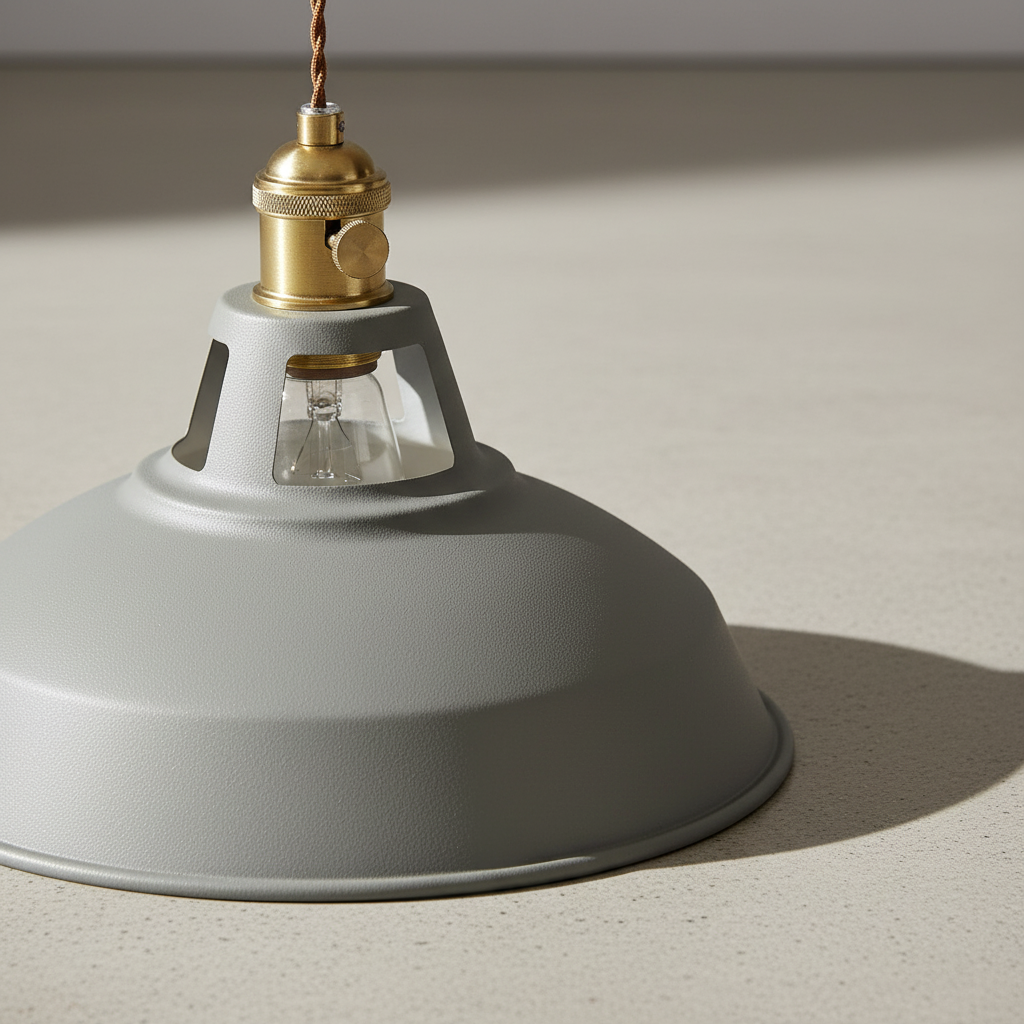 Industrial Metal Hanging Lamp - IndustroGlow