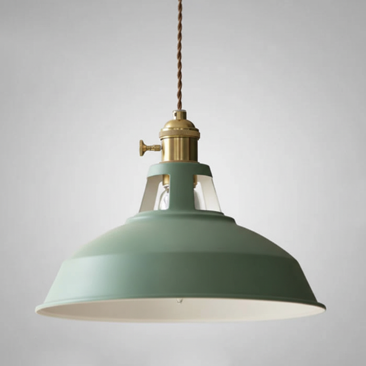 Industrial Metal Hanging Lamp - IndustroGlow