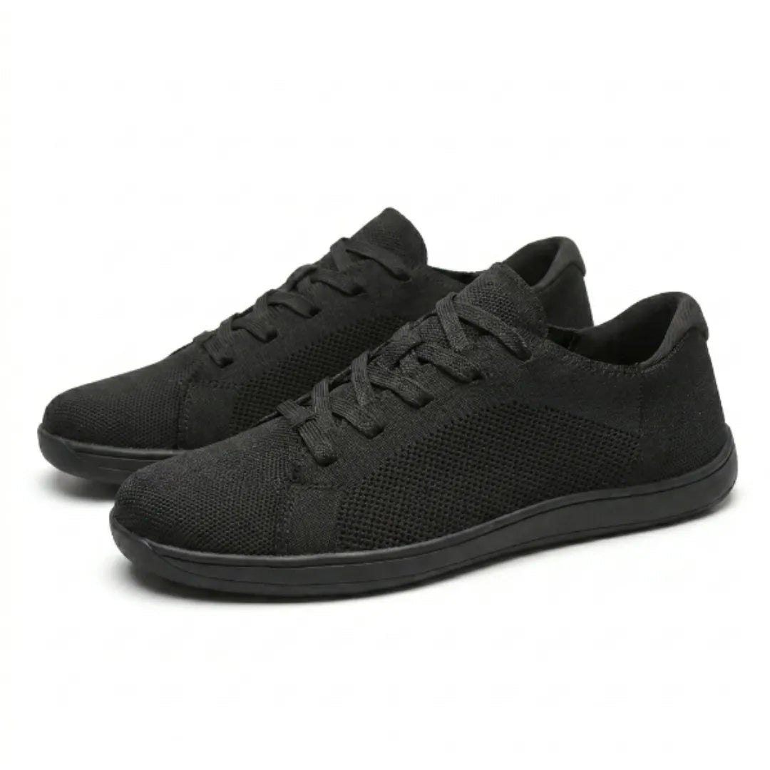 Unisex barefoot sneakers with wide toe box and breathable mesh