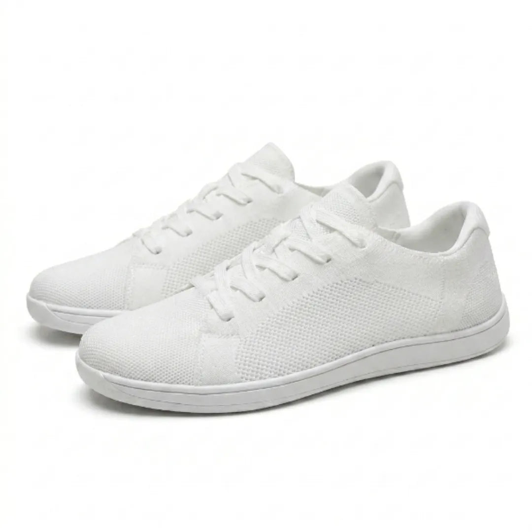 Unisex barefoot sneakers with wide toe box and breathable mesh