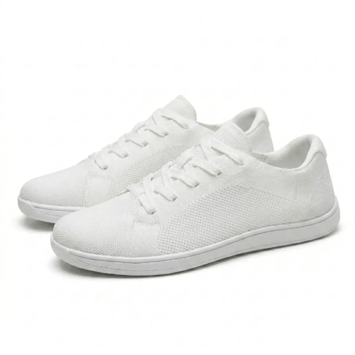 Unisex barefoot sneakers with wide toe box and breathable mesh