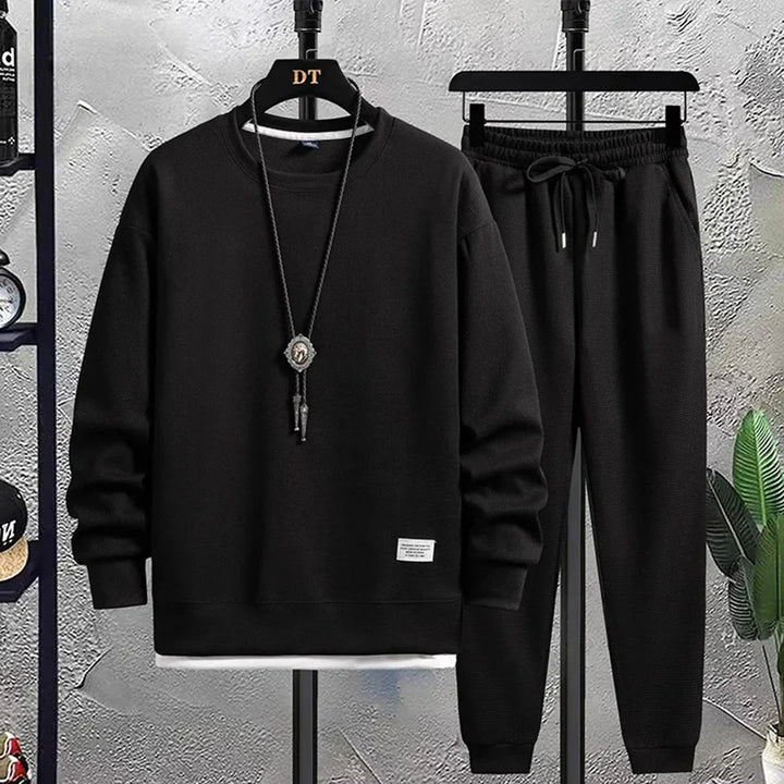 Relaxed Sporty Tracksuit for Men