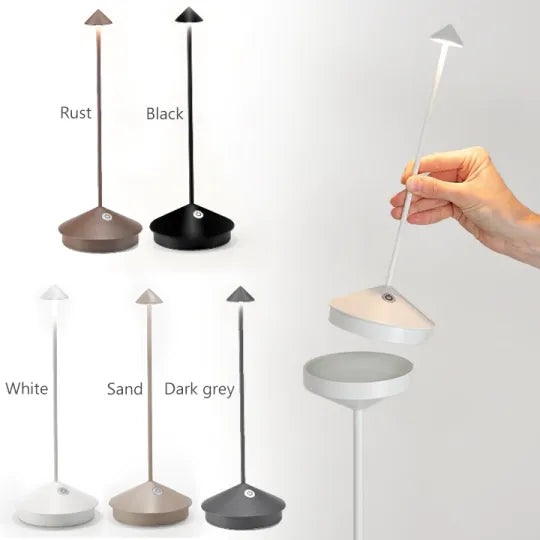 Cordless LED Lamp | Battery-Powered, Dimmable Touch Lamp