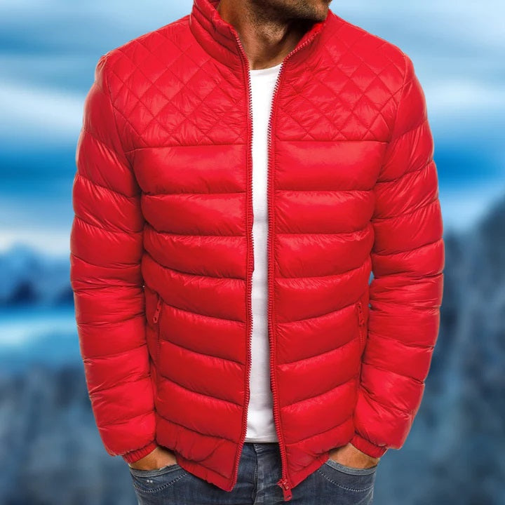 Water-Repellent and Windproof Quilted Men's Jacket - Logan