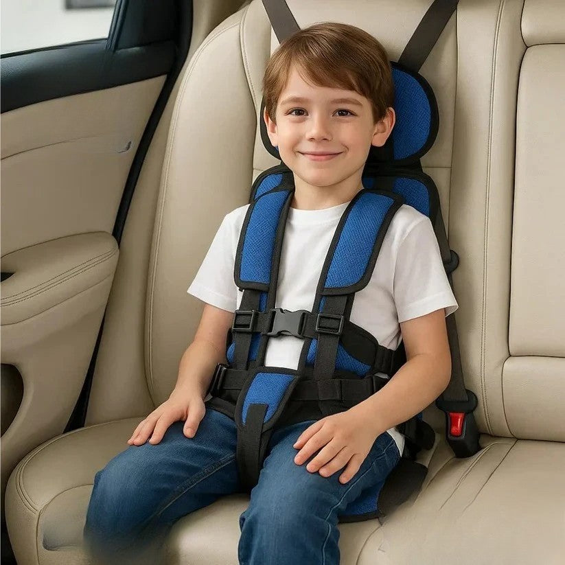 Kids' Booster Seat | Foldable Travel Booster Seat | Quick Setup with Harness System | GoSeat