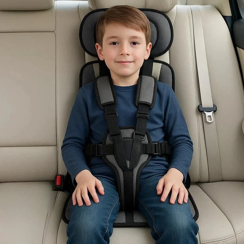 Kids' Booster Seat | Foldable Travel Booster Seat | Quick Setup with Harness System | GoSeat